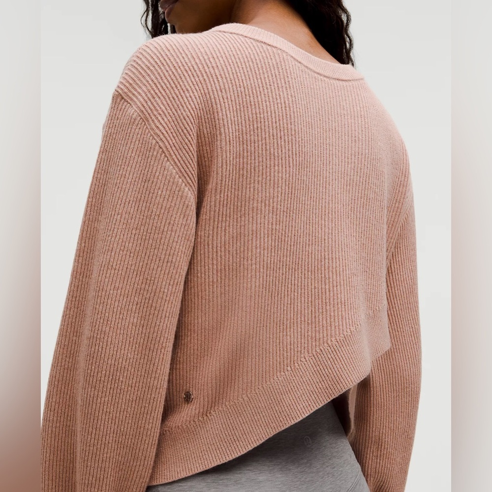 Lululemon NWT Reversible Crossover Sweater